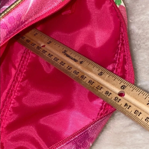 Estée Lauder flowers cosmetic makeup bag - Picture 7 of 9